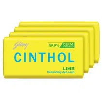 Cinthol Lime Soap 4X40 g (Pack Of 4)