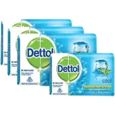 Dettol Cool Soap 100 g (Pack of 4)