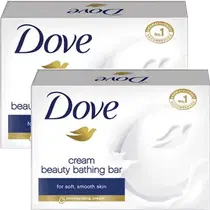 Dove Cream Beauty Bathing Soap Bar 2X50 g (Set Of 2)