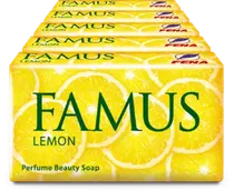 Famus Beauty Soap Lemon 5X100 g