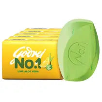 Godrej No.1 Lime & Aloe Vera Soap 4X150 g (Buy 3 Get 1 Free)