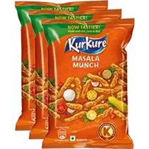 Kurkure Masala Munch 3X41.5 g (Set Of 3)