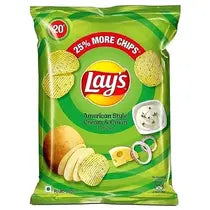 Lays American Style Cream & Onion Flavour Chips 52.9 g