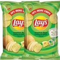 Lays American Style Cream & Onion Flavour Chips 52.9 g (Set Of 2)