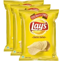 Lays Classic Salted Potato Chips 3X29 g (Set Of 3)