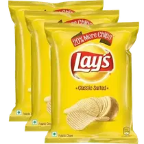 Lays Classic Salted Potato Chips 3X29 g (Set Of 3)