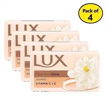 Lux Flaw-Less Glow Jasmine & Vitamin C+E Soap 4X39 g ( Pack Of 4)