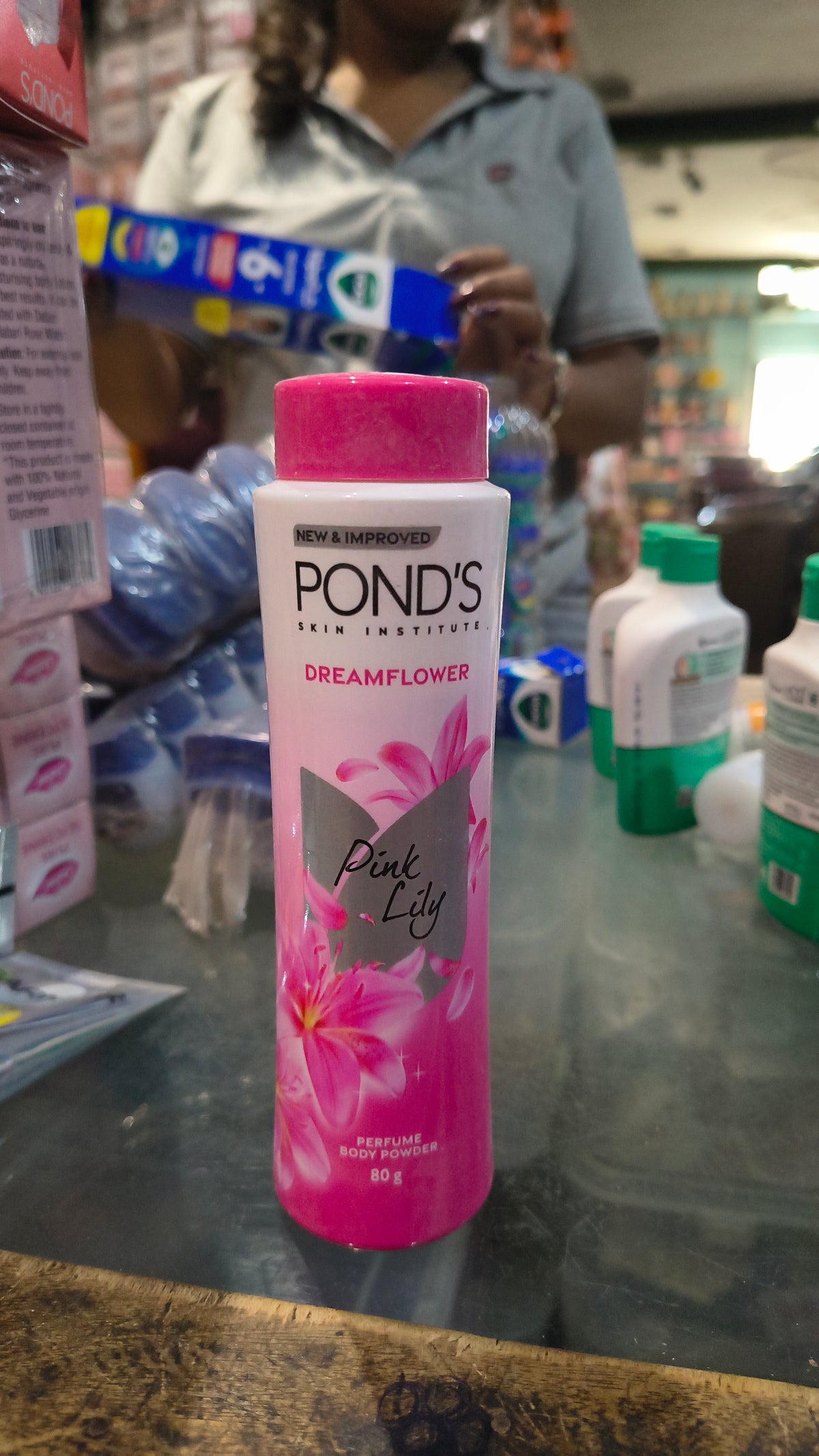 Pond's pink lily powder 80g