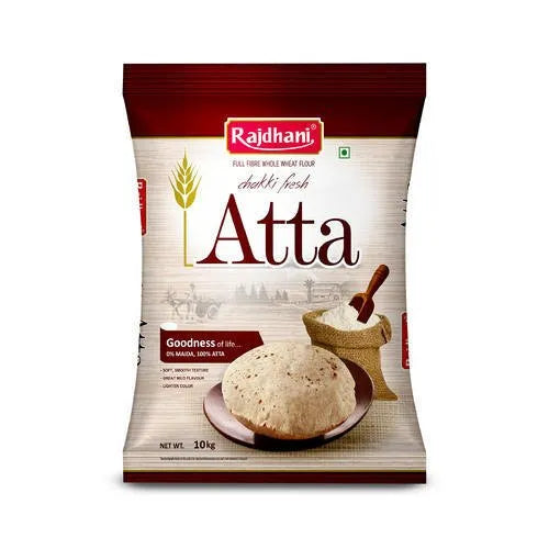 Rajdhani aata 10kg whole
