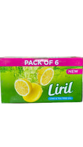 Liril Lime & Tea Tree Oil Soap 4X125 g (Buy 3 Get 1 Free)