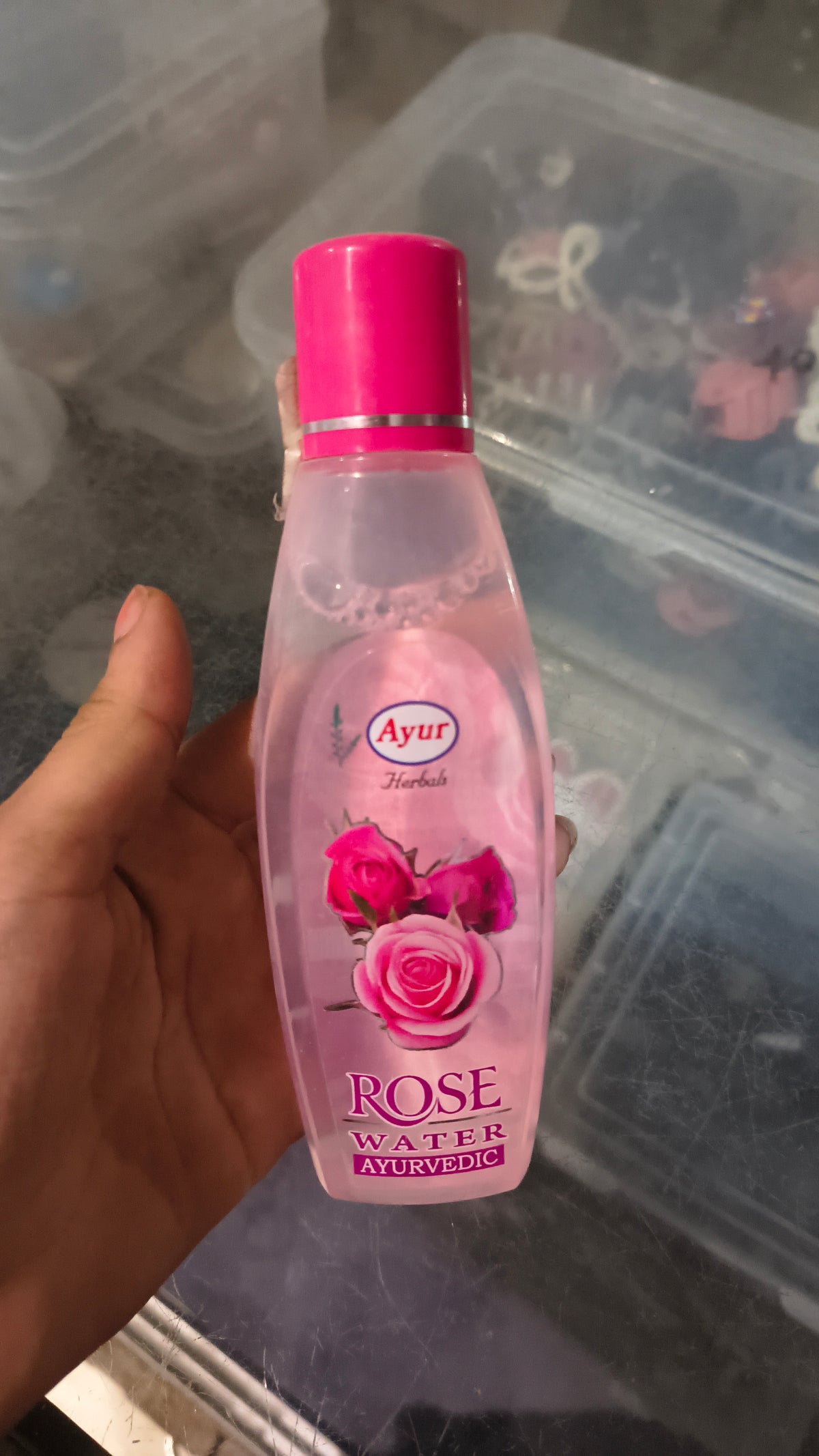Ayur herbals rose water 100ml