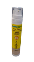 Mamaearth rice dewy bright sunscreen 50g
