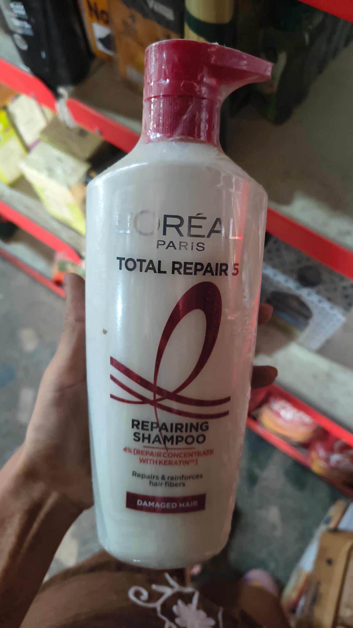 Loreal paris total repair 5 repairing shampoo 650ml