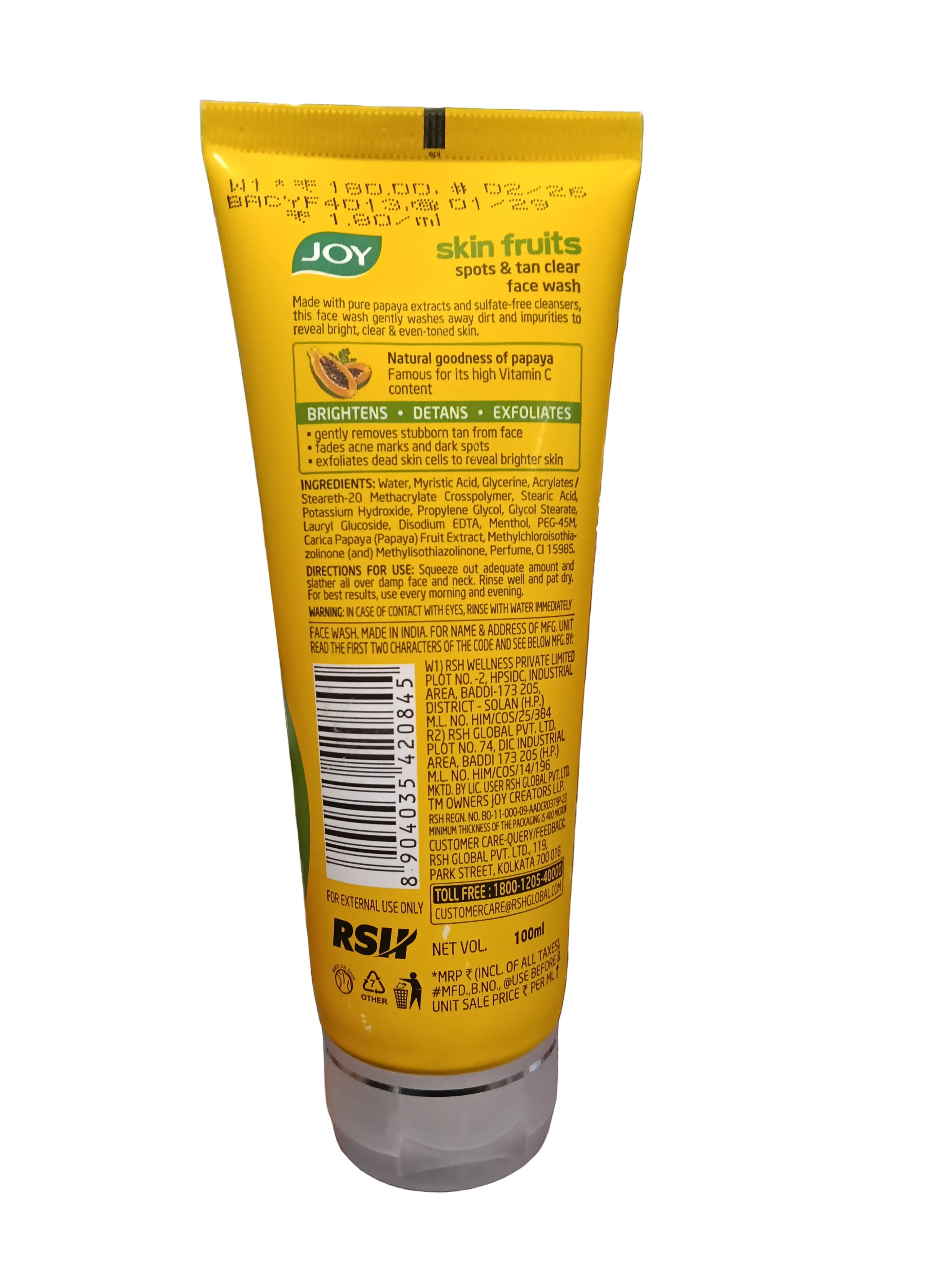 Joy Papaya 100ml Fw