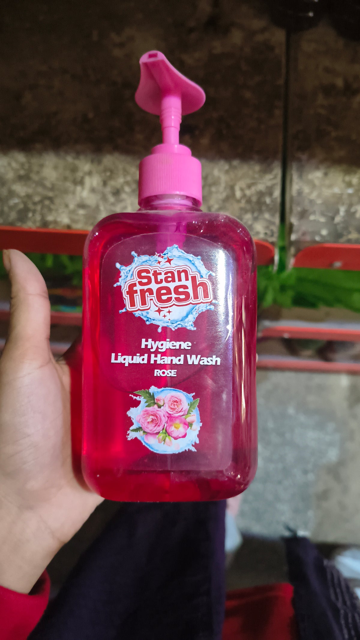 Stan fresh hygiene liquid hand wash rose 500ml