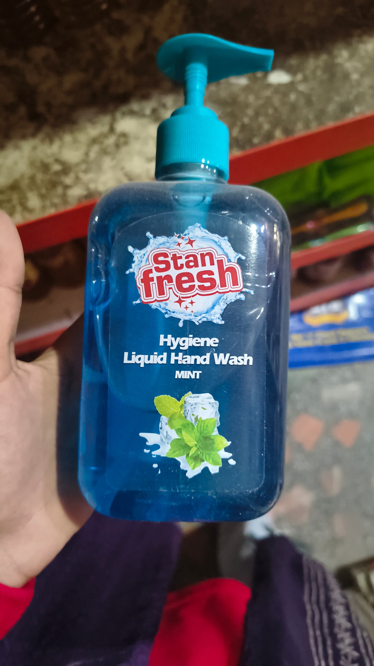 Stan fresh hygiene liquid hand wash mint 500ml